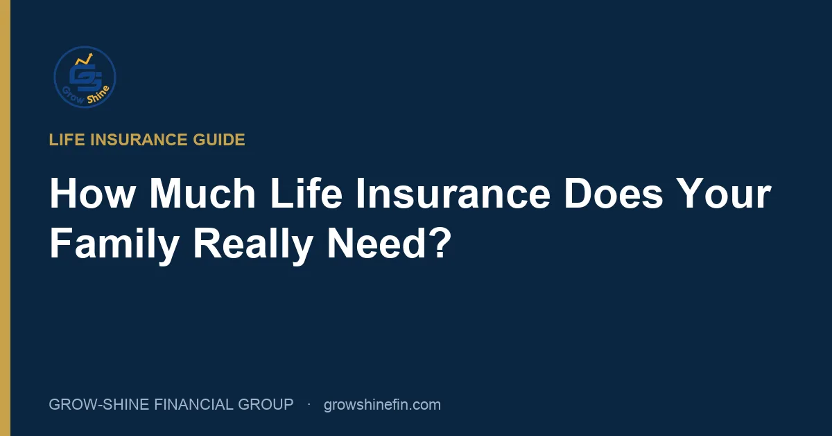 How Much Life Insurance Does an Indian Family in the US Need?