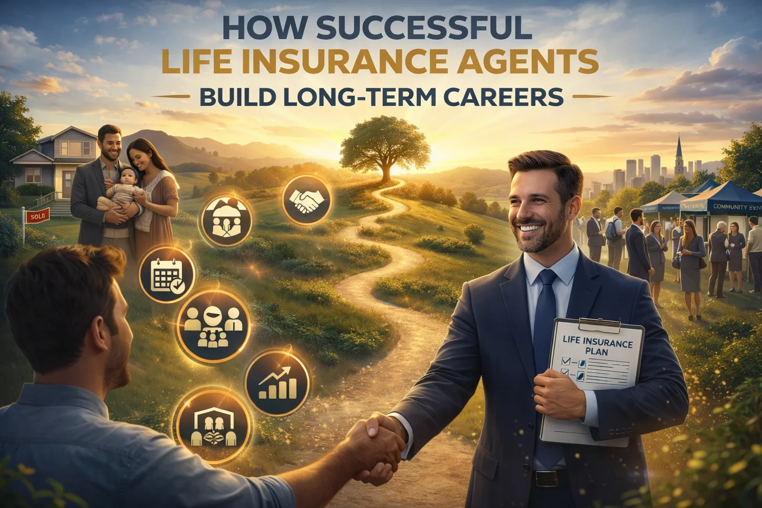 How Successful Life Insurance Agents Build Long-Term Careers