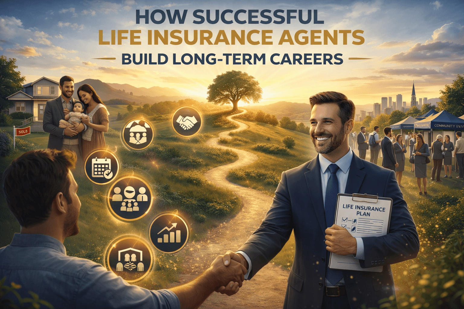 How Successful Life Insurance Agents Build Long-Term Careers